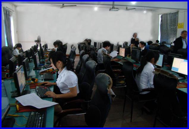 圖五 計算機辦公（gōng）軟件操作比賽（sài）現場（chǎng）